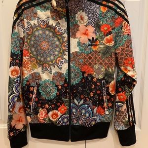Adidas originals Jardim Agharta Print jacket